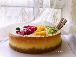 22、鱼之恋芝士蛋糕,侧面也很美哦。