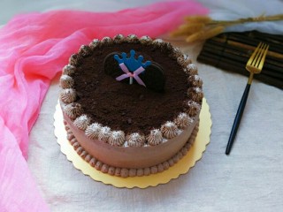 19、奥利奥咸奶油蛋糕,样子不咋样，可我们好吃着呢！