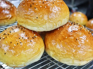 3、手工汉堡,汉堡坯出品