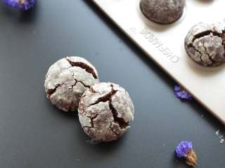 4、可可岩石饼干,成品图