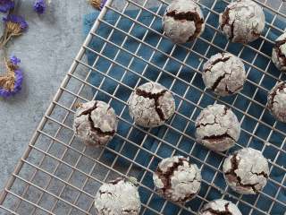 5、可可岩石饼干,成品图