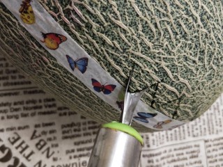 5、水果花篮,转过来，戳另一边