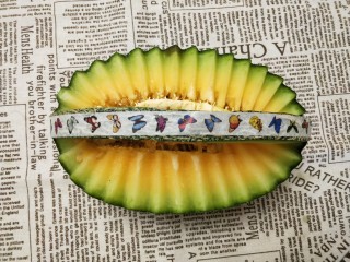 10、水果花篮,切好，撕去胶布