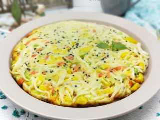 14、做饼+美味的面条披萨饼,近看,诱惑,特别美味。