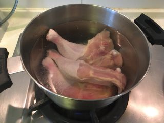 3、中式鸡肉沙拉,冷水煮鸡全腿