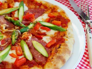 10、先煎后烤披萨,来张大特写！