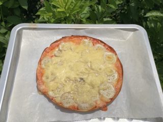 21、香蕉薄底披萨,也是不要走开啊。时间刚刚好。