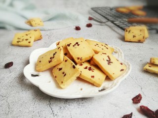 20、蔓越莓曲奇饼干,敏茹意作品