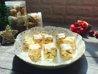 18、雪花酥,成品。