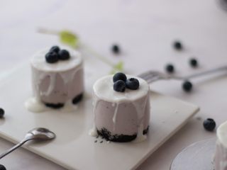 16、蓝莓酸奶慕斯,成品