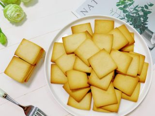 13、奶香饼干,完成,成品。