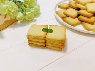 16、奶香饼干,成品