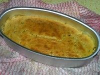 18、#咸味#牛肉批萨咸芝士蛋糕,表面金黄，出炉，