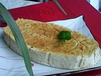 20、#咸味#牛肉批萨咸芝士蛋糕,取出，脱模