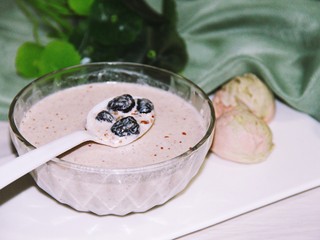 13、冬喝暖饮夏吃冰~黑枣五仁热奶饮,早餐来一碗，很饱腹，也很有营养，你学会了吗？