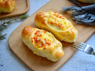 16、火腿面包卷,成品图