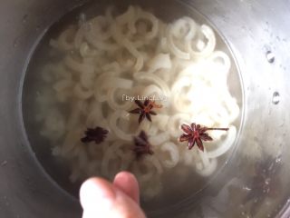 14、彩色皮冻,放入3-4个八角