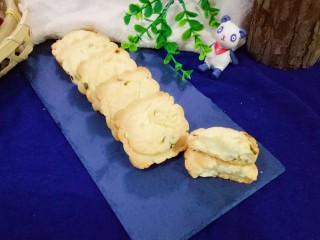 15、香葱桃酥,美味可口，得到一致好评！