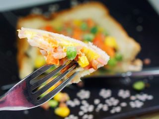 11、微波炉版吐司披萨,哇哈哈哈