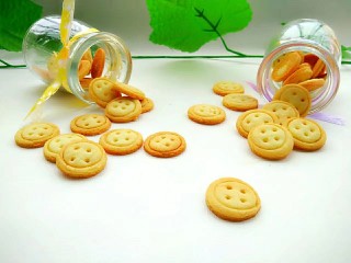 13、纽扣饼干,美美哒！