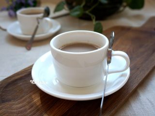 13、【可可甜豆浆】中国豆浆也有西式情调,成品图