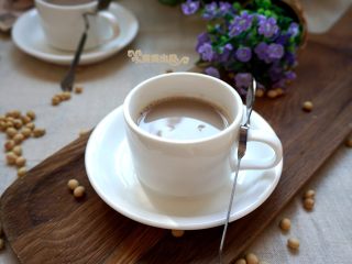 15、【可可甜豆浆】中国豆浆也有西式情调,成品图