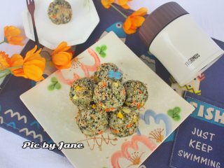 21、吞拿鱼沙拉饭团,成品