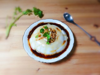 9、蒜泥皮冻,非常好吃