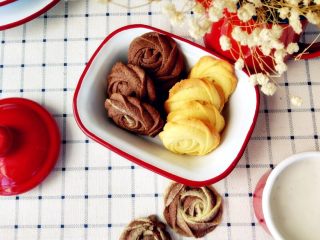 11、双色玫瑰曲奇,成品图