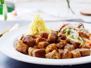 17、#食二星座#黑椒牛肉粒—原汁原味的美味,完成品