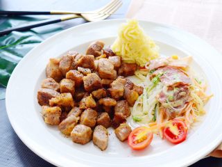 18、#食二星座#黑椒牛肉粒—原汁原味的美味,完成品