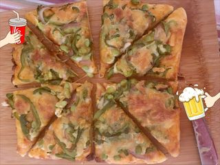 3、剩菜披萨,大家一起分享吧