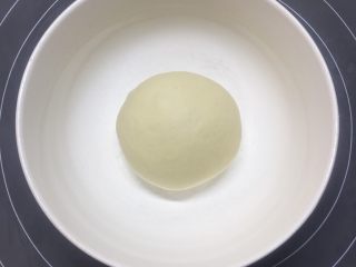 2、白芝麻佛卡夏,盖上发酵至两倍大。
