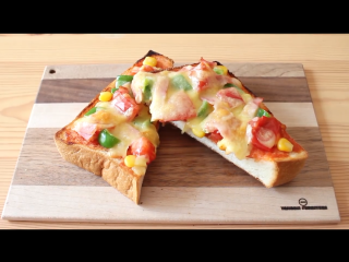 10、披萨吐司,完成，就可以开吃啦