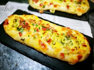 12、佛卡夏面包,出炉放凉，可以吃啦！