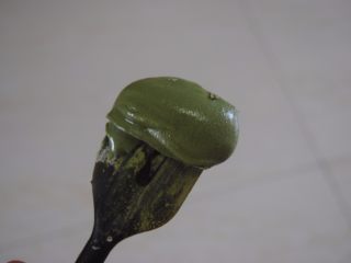 18、花环糖霜饼干,调出深绿色