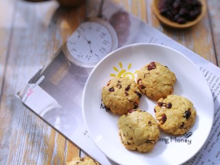 14、蔓越莓燕麦酥饼,成品图！