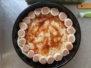 12、猪五花肉#花边披萨#,围边