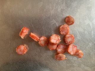 14、猪五花肉#花边披萨#,切