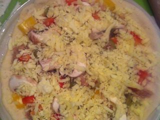 14、自制意大利pizza……,如图