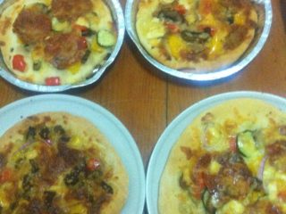 18、自制意大利pizza……,如图