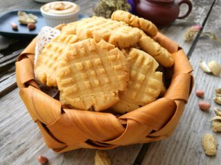 15、花生酱饼干,