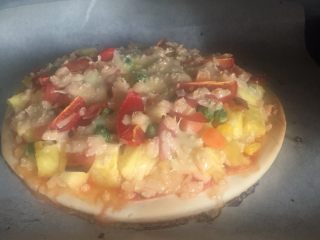 13、水果披萨,中间是这样的