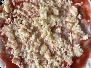 10、培根火腿披萨,放