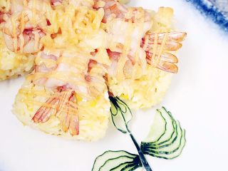 17、奶酪蝴蝶虾饭团,细节图