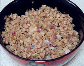 4、菊花大披萨,盛出，冷却待用