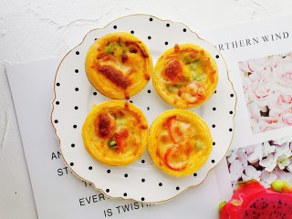 8、蛋挞皮披萨,超级好吃！