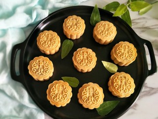 17、广式月饼,回油后颜色更漂亮