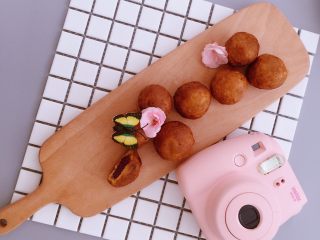 18、#甜味#糯米南瓜球,开吃