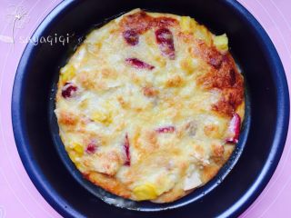 12、简单快速方便易做的水果披萨????,美味出炉啦????